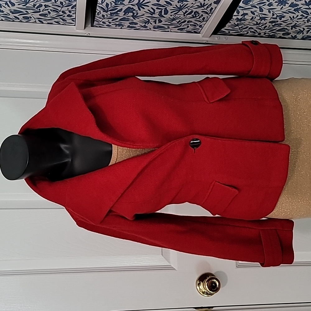 Wool Red Jacket S